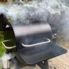 Traeger Pro 575 producing a lot of smoke.