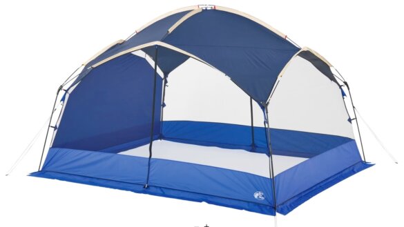 Updated Bass Pro Shops Refuge 12x10 Screen House in blue color option.