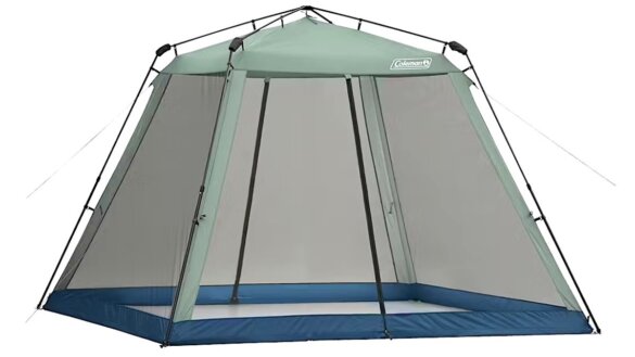 Coleman Skylodge Screened Canopy Tent set up 10x10 version.