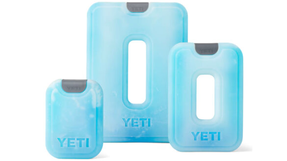 YETI Ice Sheets reusable ice blocks.
